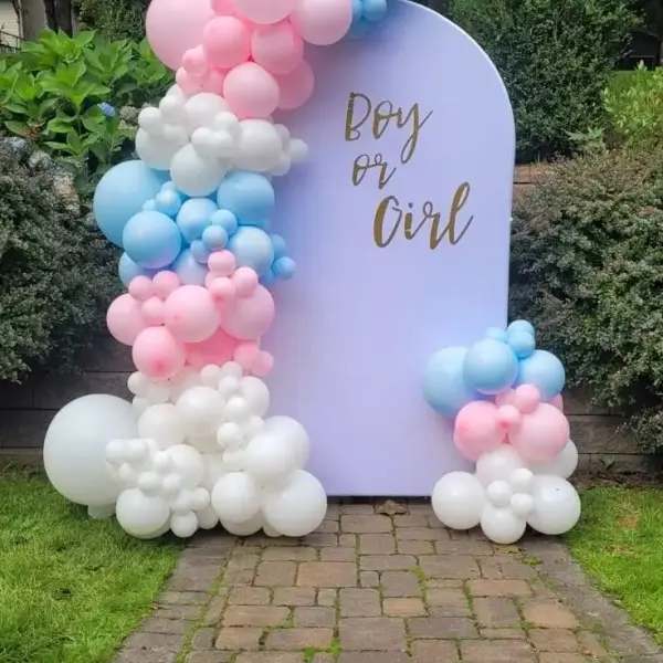 Gender Reveal Setup