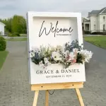Flower Box Welcome Sign