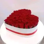 Red Treasure Hat Box